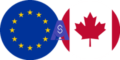 Exchange rate Euro Cash to Canadian dollar
