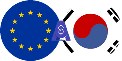 نرخ تبدیل یورو به وون کره جنوبی