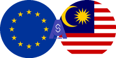 Exchange rate Euro Cash to Malaysian Ringgit