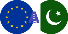 Exchange rate Euro Cash to Pakistani Rupee
