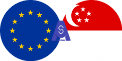 Exchange rate Euro Cash to Singapore dollar