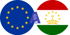 Döviz kuru Euro Nakit - Tacikistan Somonisi