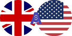 Exchange rate British Pound to dollar Cash