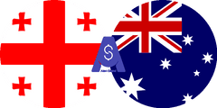 نرخ تبدیل لاری گرجستان به دلار استرالیا
