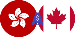 Exchange rate Hong kong dollar to Canadian dollar