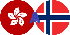 Exchange rate Hong kong dollar to Norwegian Krone