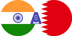 Exchange rate Indian Rupee to Bahraini Dinar