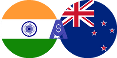 نرخ تبدیل روپیه هندوستان به دلار نیوزلند