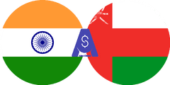 نرخ تبدیل روپیه هندوستان به ریال عمان