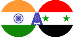 Exchange rate Indian Rupee to Syrian Pound