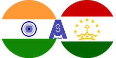 نرخ تبدیل روپیه هندوستان به سامانی تاجیکستان