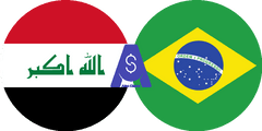 Exchange rate Iraqi Dinar to Brazilian Real