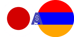 نرخ تبدیل ین ژاپن به درام ارمنستان