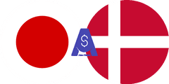 Exchange rate Japanese Yen to Danish Krone