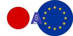 Exchange rate Japanese Yen to Euro Cash