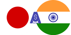 Exchange rate Japanese Yen to Indian Rupee