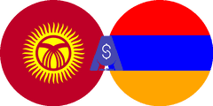 Exchange rate Kyrgyzstani Som to Armenian Dram