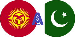 Exchange rate Kyrgyzstani Som to Pakistani Rupee