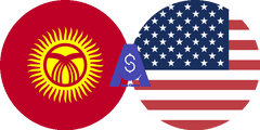 Exchange rate Kyrgyzstani Som to dollar Cash