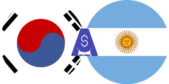 Exchange rate South Korean Won to Argentine Peso