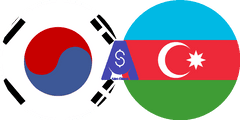 Exchange rate South Korean Won to Azerbaijan Manat