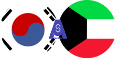نرخ تبدیل وون کره جنوبی به دینار کویت