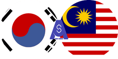 نرخ تبدیل وون کره جنوبی به رینگیت مالزی