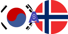 Döviz kuru Güney Kore Wonu - Norveç Kronu