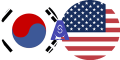 نرخ تبدیل وون کره جنوبی به دلار آمریکا