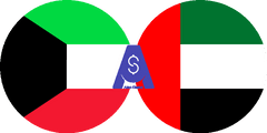نرخ تبدیل دینار کویت به درهم امارات