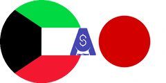 Exchange rate Kuwaiti Dinar to Japanese Yen