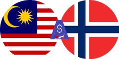 نرخ تبدیل رینگیت مالزی به کرون نروژ