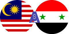 Exchange rate Malaysian Ringgit to Syrian Pound