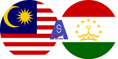 نرخ تبدیل رینگیت مالزی به سامانی تاجیکستان