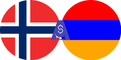 Exchange rate Norwegian Krone to Armenian Dram
