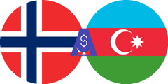 نرخ تبدیل کرون نروژ به مانات آذربایجان