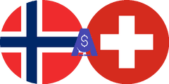 Exchange rate Norwegian Krone to Swiss Franc