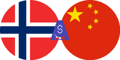 Exchange rate Norwegian Krone to Chinese Yuan