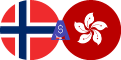 نرخ تبدیل کرون نروژ به دلار هنگ کنگ