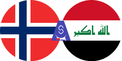 Exchange rate Norwegian Krone to Iraqi Dinar