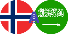 نرخ تبدیل کرون نروژ به ریال عربستان
