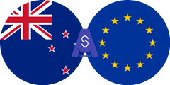 نرخ تبدیل دلار نیوزلند به یورو