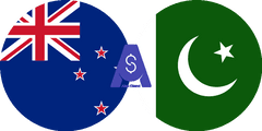 نرخ تبدیل دلار نیوزلند به روپیه پاکستان