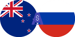نرخ تبدیل دلار نیوزلند به روبل روسیه