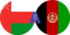 Exchange rate Omani Rial to Afghan Afghani