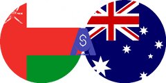 Exchange rate Omani Rial to Australian dollar