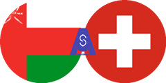 نرخ تبدیل ریال عمان به فرانک سوئیس