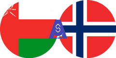 نرخ تبدیل ریال عمان به کرون نروژ