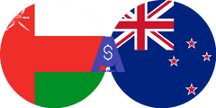 Exchange rate Omani Rial to New zealand dollar