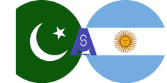 Exchange rate Pakistani Rupee to Argentine Peso